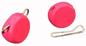 Грузило-головка DS Эксцентрик рожевий 25г (5шт/уп)