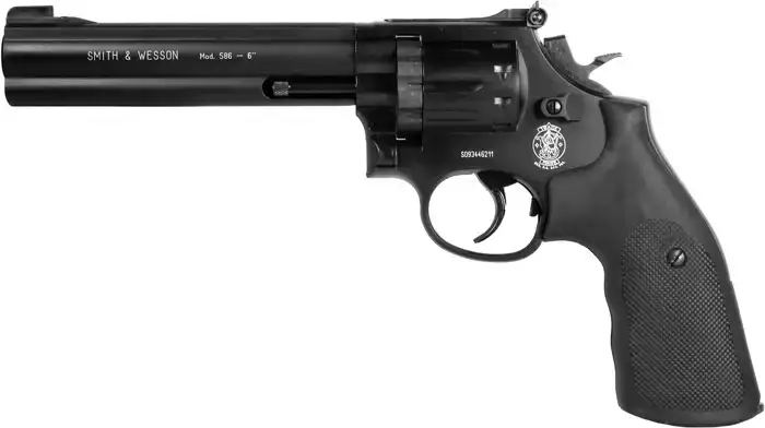 Револьвер пневматический Umarex Smith&Wesson mod.586 6". Корпус - силумин
