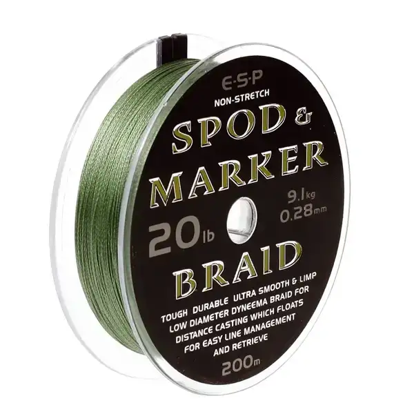 Шнур ESP Spod & Marker Braid 200m 20lb