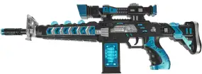 Автомат світло-звуковий ZIPP Toys Зброя майбутнього Cиній