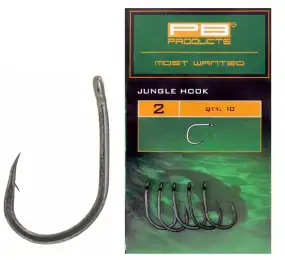 Крючок карповый PB Products Jungle Hook DBF №4 (10шт/уп)