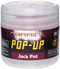 Бойлы Brain Pop-Up F1 Jack Pot (копченая колбаса) 12mm 15g