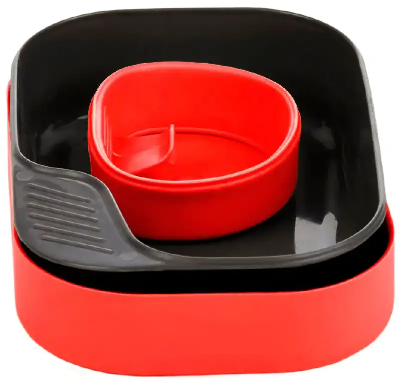 Набор посуды Wildo Camp-A-Box Basic ц:красный