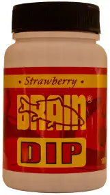 Дип для бойлов Brain Strawberry (Клубника) fluoro dip