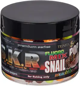 Бойлы Trinity Pop-Up SKR Mini Snail Fluoro Mix 5x8mm