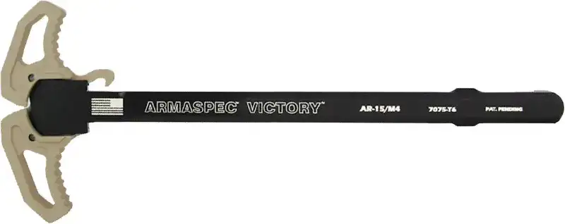 Рукоятка взведения Armaspec VictoryTM двусторонняя для AR15. Цвет: песочный