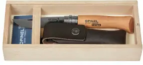 Нож Opinel №8 Carbone (в подарочной упаковке)
