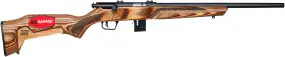 Гвинтівка малокаліберна Savage 93 Minimalist 18" кал. 17 HMR. Колір: коричневий