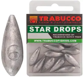 Грузило Trabucco Star Drops Inline 1.5g (20шт/уп)