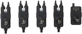 Набор сигнализаторов Prologic Custom SMX MKII Bite Alarm Set 4+1 red/green/yellow/blue