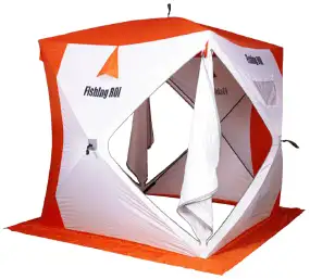 Палатка Fishing ROI Cyclone-2 180*180*205cm біло-помаранчевий
