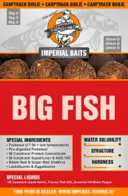 Бойли Imperial Baits Carptrack Big Fish Boilie 24мм 300г