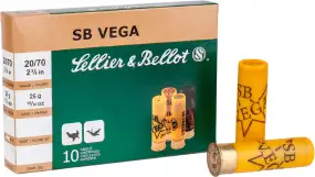 Патрон Sellier & Bellot VEGA кал. 20/70 дробь №6 (2,75 мм) навеска 26 г