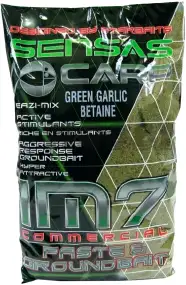 Прикормка Sensas IM7 Green Garlic/Betaine Groundbait 1kg