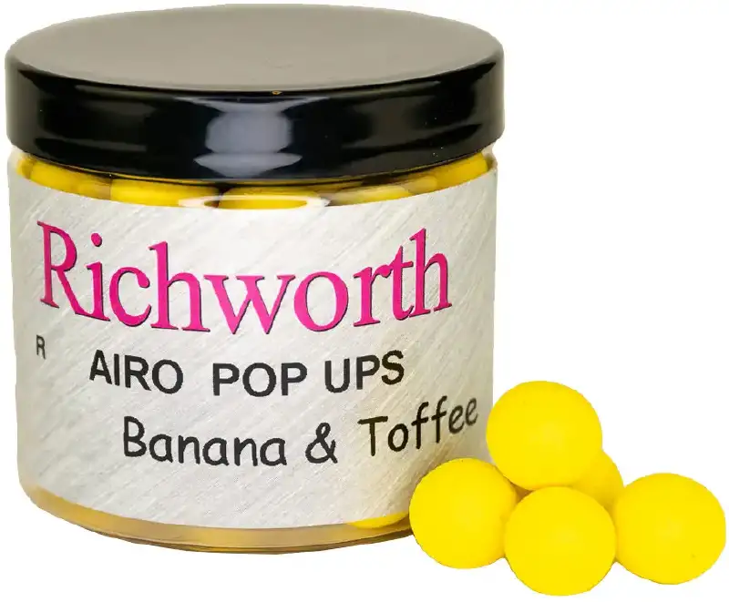 Бойлы Richworth Original Airo Pop Ups Banana Toffee 15mm