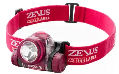 Фонарь налобный Zexus White Labe 10 lm ц:red