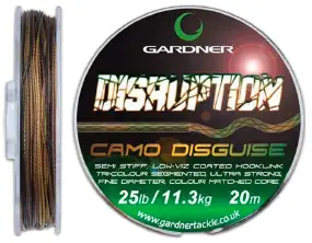 Повідковий матеріал Gardner Disruption Mud Brown/Black 25lb/11.3kg