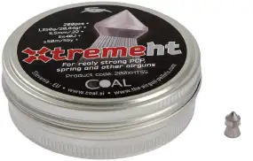 Кулі пневматичні Coal Xtreme HT. Кал. 5.5 мм. Вага - 1.35 г. 200 шт/уп