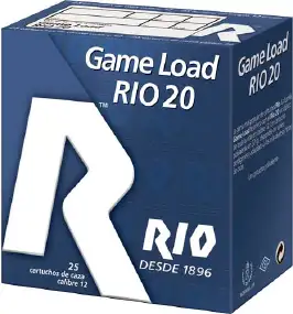 Патрон RIO Game Load-32 (RIO 20) кал. 12/70 дробь №6 (2,75 мм) навеска 32 г