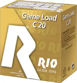 Патрон RIO Game Load C20 FW (без контейнера) кал. 20/70 дробь №1 (4 мм) навеска 25 г