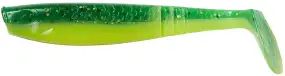 Силикон Ron Thompson Shad Paddletail 100mm uv green/lime поштучно