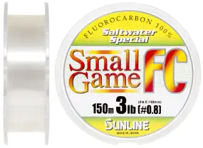 Флюорокарбон Sunline SWS Small Game FC 150м 0.148мм 3.0LB матч/тонущ.