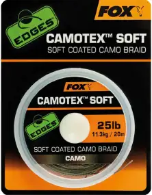 Поводковый материал Fox International Edges Camotex Soft 35lb