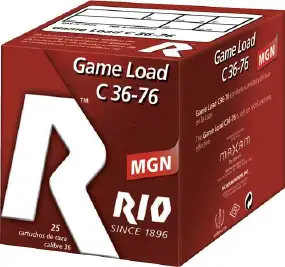Патрон RIO Game Load C36 кал.410 дробь №7,5 (2,4 мм) навеска 19 г