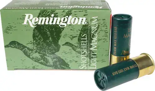 Патрон Remington Shotshells Light Magnum кал.12/70 дробь №3 (3,5 мм) навеска 42 грамма/ 1 ½ унции.