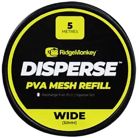 Пва-сітка RidgeMonkey Disperse PVA Mesh Refill Wide 5m 30mm