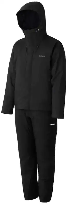 Костюм Shimano Warm Rain Suit L Черный
