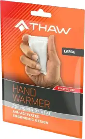 Химическая грелка для рук Thaw Disposable Hand Warmers Large