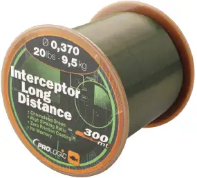 Леска Prologic Interceptor Long Distance 300m 0.35mm 20lb/9.5kg