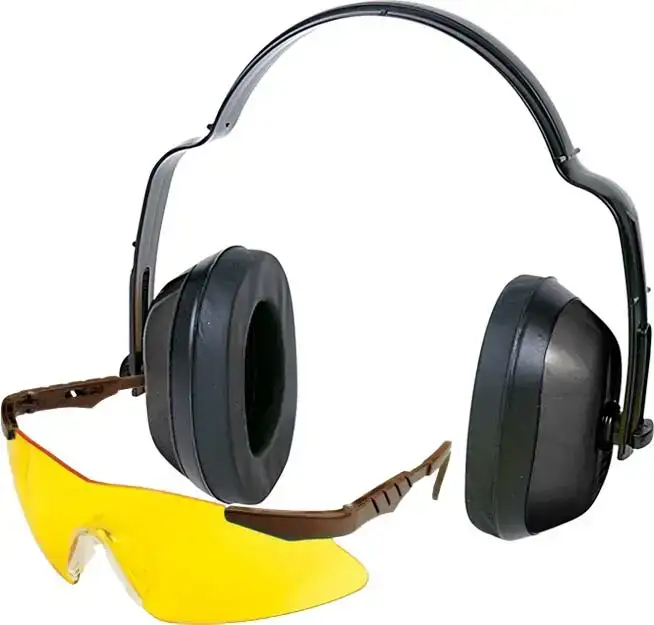 Набор Allen Safety Combo (защитные наушники и стрелковые очки с линзами из поликарбоната).