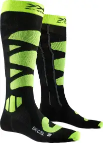 Шкарпетки X-Socks Ski Control 4.0 45-47 Anthracite Melange/Phyton Yellow