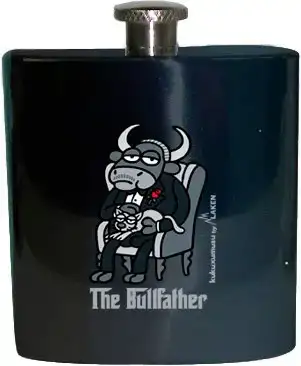 Фляга Laken Kukuxumusu 180 ml. The Bullfather