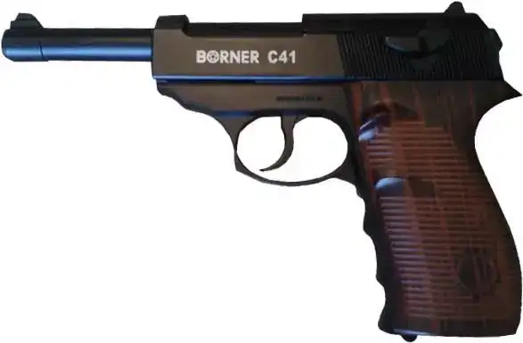 Пистолет пневматический Borner С41 Blowback. Корпус - металл