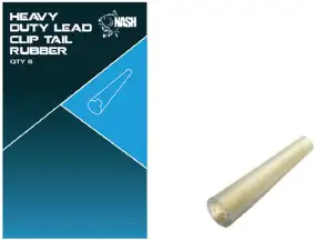 Конус Nash Heavy Duty Lead Clip Tail Rubbers (8шт/уп)