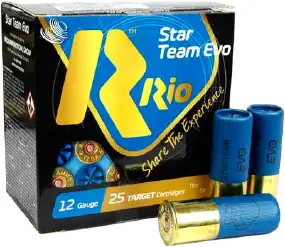 Патрон RIO Star Team EVO 24 кал. 12/70 дробь мм) навеска 24 г