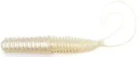 Силикон Vagabond M.H.C. Worms Air Bait Grub 5.5" col.16 pearl white glow
