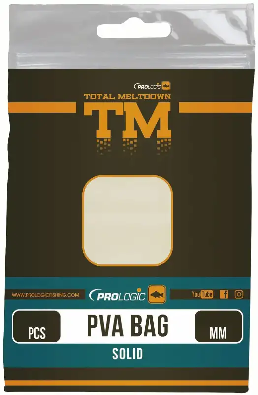ПВА-пакет Prologic TM PVA Solid Bullet Bag W/Tape 15pcs 40X100mm