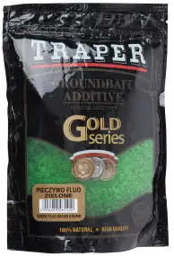 Добавка Traper Gold Series Pieczywo Fluo Green 400g