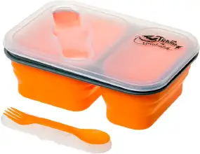 Контейнер для еды Tramp TRC-090 900ml с ловилкой ц:orange
