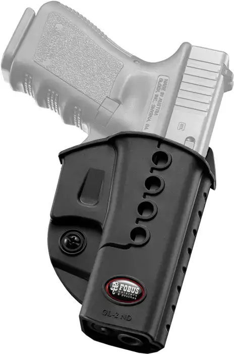 Кобура Fobus для Glock 17/19 поворотная с поясным фиксатором
