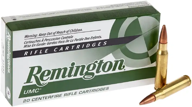 Патрон Remington UMC кал .308 Win пуля Metal Case масса 150 гр (9.7 г)