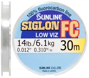 Флюорокарбон Sunline Siglon FC 30m 0.310mm 6.1kg поводковый