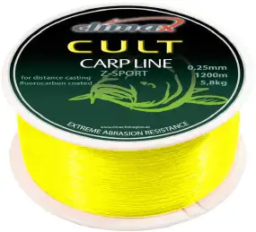 Леска Climax Cult Carp Line Z-Sport 1000m (fluo-yellow) 0.30mm 8.3kg