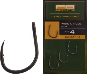 Гачок короповий PB Products Wide Circle Hook PTFE (10шт/уп)