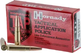 Патрон Hornady Law Enforcement кал. 300 Whisper/Blackout пуля Sub-X TAP масса 190 гр (12.3 г) дозвук