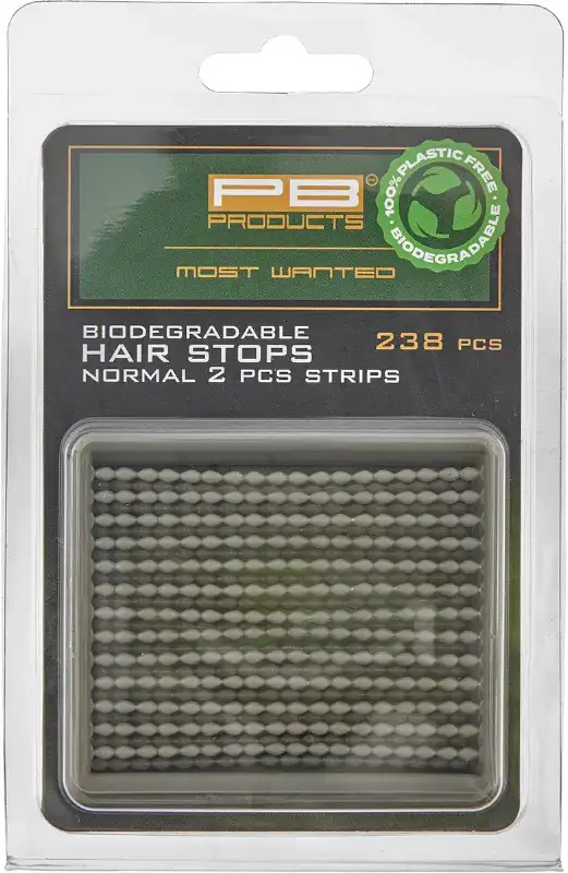 Стопоры для бойлов PB Products Bio-degradable Hair Stops Normal Rack 2pc